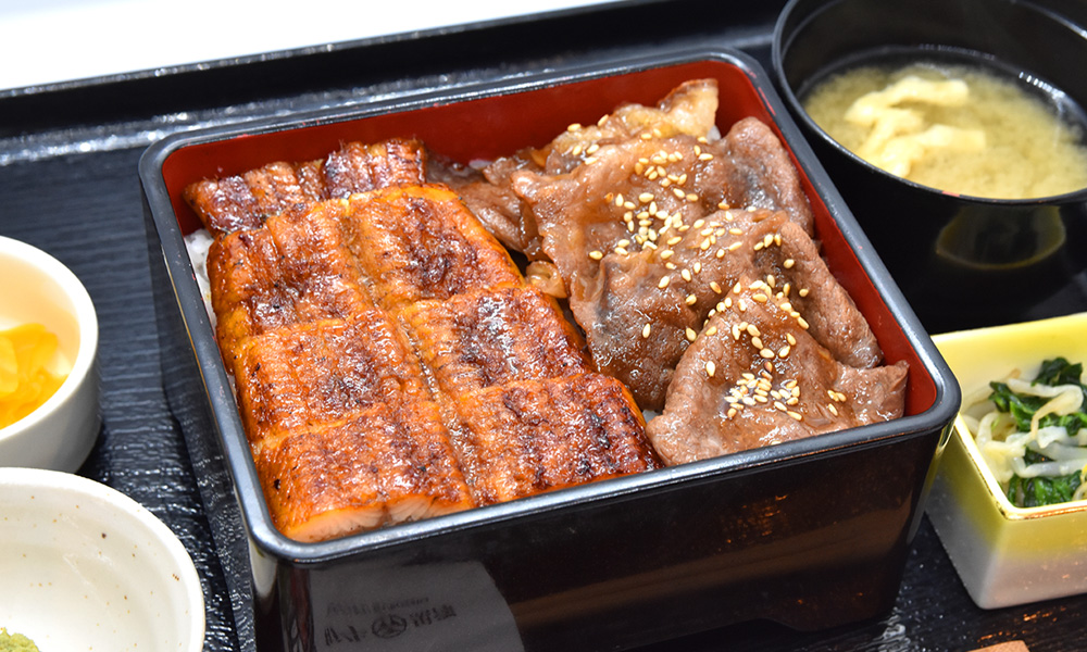 鰻和牛重 Grilled Eel & Wagyu Rice Bowl 鰻魚和和牛蓋飯 장어와 와규 덮밥